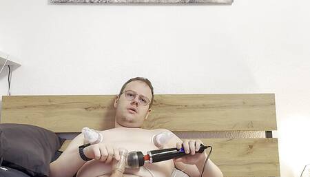 Hendrik Gransow cums two times in a row