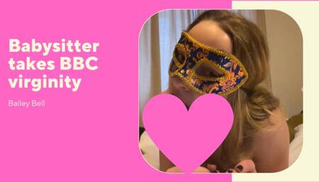 Babysitter takes BBC Virginity