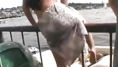 Real Tiny Dwarf Fucks on Boat