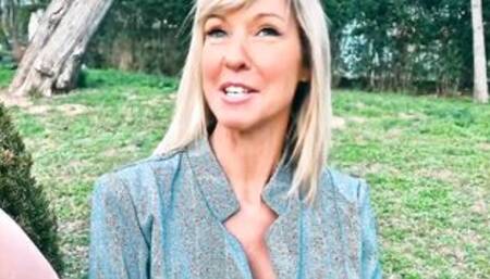 French Blonde Mom Seeking for a Three-Way