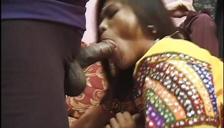 tutorial- how an indian housewife fucks with two foreign cocks