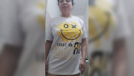 Dandome una rica ducha