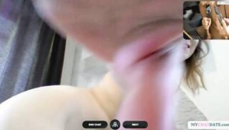 Sexy slut making horny strangers cum