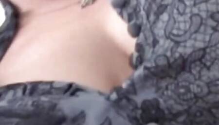 BBW Amateur In The Mirror!