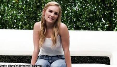 Two Teens With Perfect Bodies Have An Amazing Threesome 6