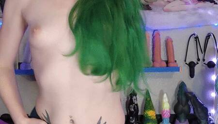 Trying on my panties for you!