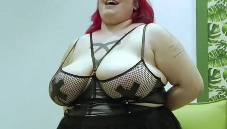 BIG BABE with BIGGER TITS maker an amazing porn debut at PepePorn!