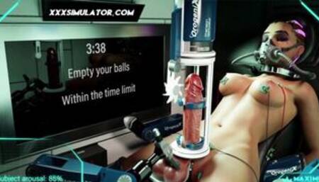 XXX Cyber LAB Automatic 3D Masturbation Machine