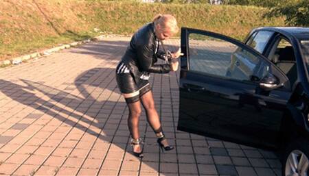 NEELE - PILLORY - ANKLE CUFFS AND CHAINS ON TOUR - PART 15