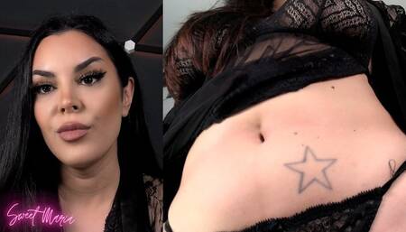 NEW! Farting, burping, belly fetish ~ Sweet Maria