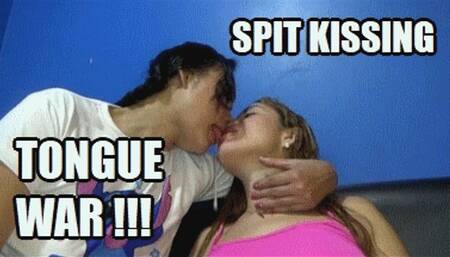 LESBIAN KISSING (FULL HD) 240204SJUDK DIANA + SARAI LESBIAN SPIT TONGUE WRESTLING IN THREE DIFFERENT POSITIONS HD MP4