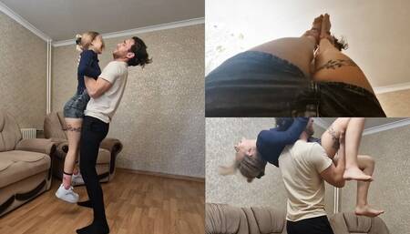 Badass lifts and shakes Lucy