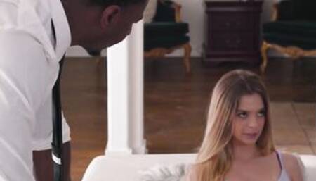 His bbcs Get Babysitter Molly Little's Attention Alright two