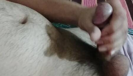 Virgin boy masturbating alone in home