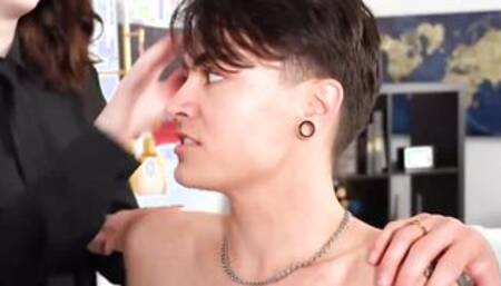 TRANSEROTICA TS Autumn Rain Having Foursome With FTM Studs