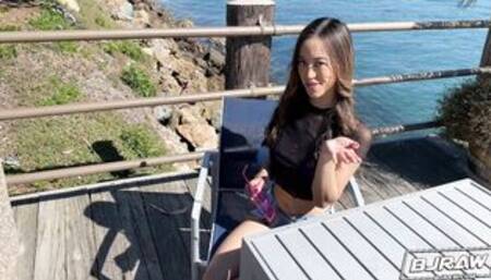 Letting Loose On Alexias Face 2