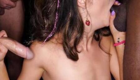Yeah Isabella, let's do a blowbang now!