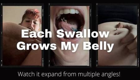 Growing Vore Belly- 4k