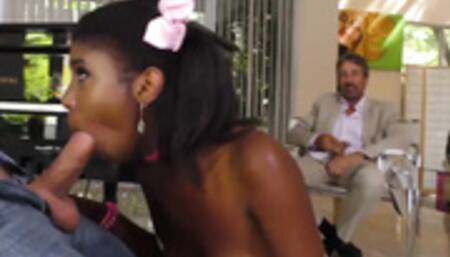 WeFuckBlackGirls - getting the Job. Daizy Cooper