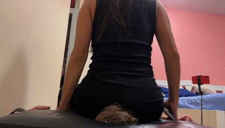 Smotherbox Leggings Reverse Facesitting Ass smother | WMV