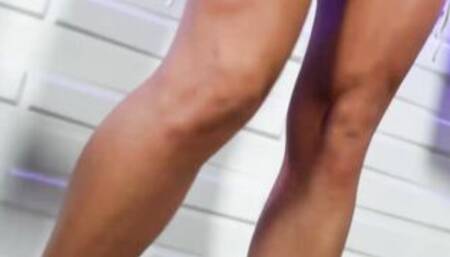 TRANSEROTICA Big Titted Transexual Nikki Jade Taylor Masturbates Solo