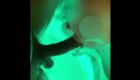 Thick redbone wife suck bbc in jacuzzi