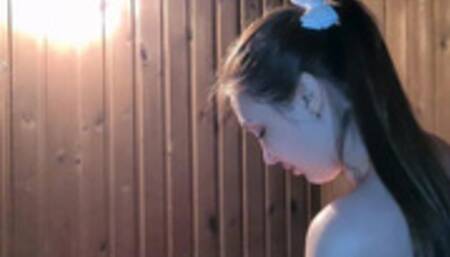 - Don't cum in me, stepson, I don't want to be pregnant.Hungry stepmother gave herself to her son