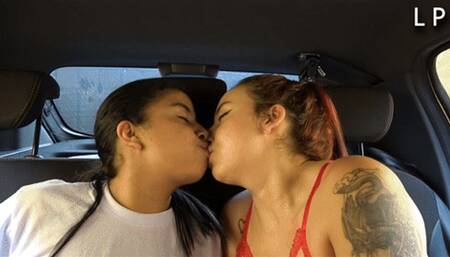 Liz Loves Lactating Jana In Car And Terrace