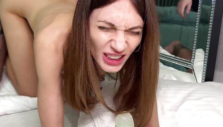 Dream of Double Penetration Came True with a Dildo