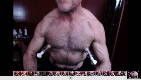 Gay Nipple Pig how to put on Nipple Twisters