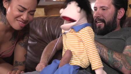 Honey Gold Uncle Made A Meat Puppet