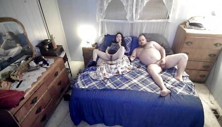 MASTERBATING SUCKING AND RIDING HIS tiny DICK TILL HE SHOOTS A HUGE LOAD IN MY TIGHT PUSSY