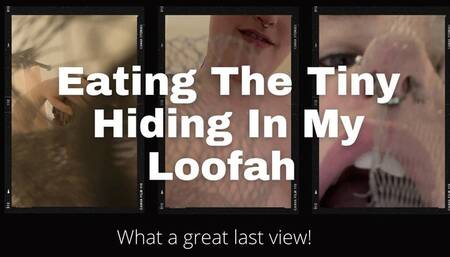 Phoenix Eats The Tiny Hiding In Her Loofah- 4K HD