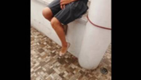 ALUMNOS de CD de MEXICO COGIENDO UN RAPIDIN, CASI LOS CACHAN