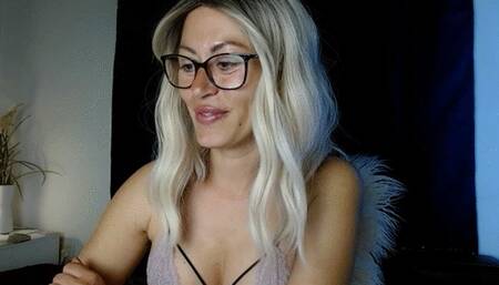 Pussy and ass fuck with dildo