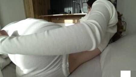 She Cheats On Her Husband And Talks To Him On The Phone - Anny Walker 60