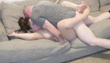 Horny husband fucked by wifes MILF friend 3