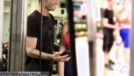 Cheating Stepsister Caught & Fucked at Gym - Michele James - 2