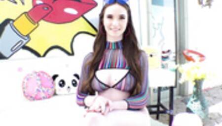 TRUE ANAL Hazel Moore's hypnotizing ass