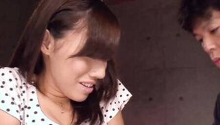 Submissive japanese 18 yo got cummed gang bang and cry