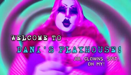 welcome to dani's playhouse - clown JOI