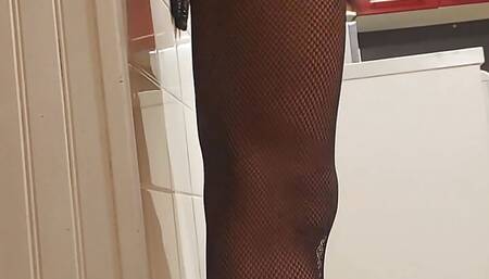 Sexy milah CrossXx Trans Girl Dildo Wall Fuck