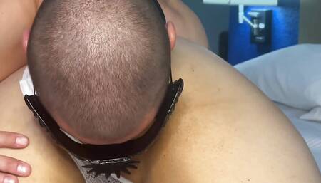 BBW Ebony Ass Worship! Sitting on His Face While He Tongue Fucks My Asshole  Fornicationfreeway