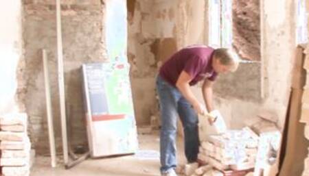 German blonde huge titties mom with intimate jewelry wants to fucked