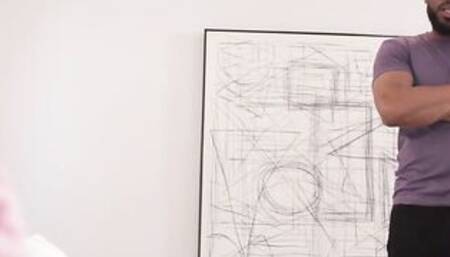 Black guy ass gaping petite blonde teen