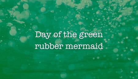 Day of the Green rubber Chastity Mermaid