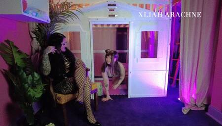 Playing with My Puppy Girl