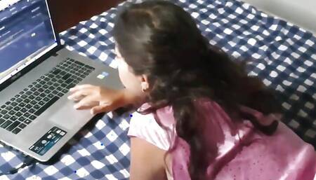 Lazy MILF Refused to Suck Stepson's Cock - He Cumed Tricky!