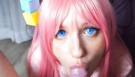 Pink-haired cartoon sexy gets a amazingly hot pounding