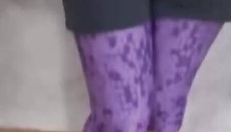 Japanese lovely young girl gets cumshots on her yoga pants